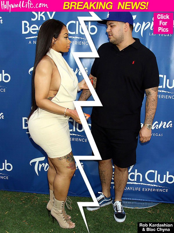 Menghilang Tanpa Kabar, Blac Chyna dan Rob Kardashian Putus?